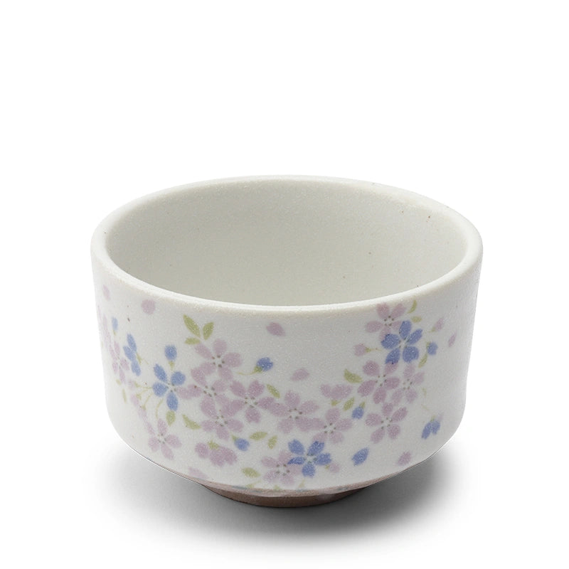 Japanese Peach Blossoms Matcha Bowl