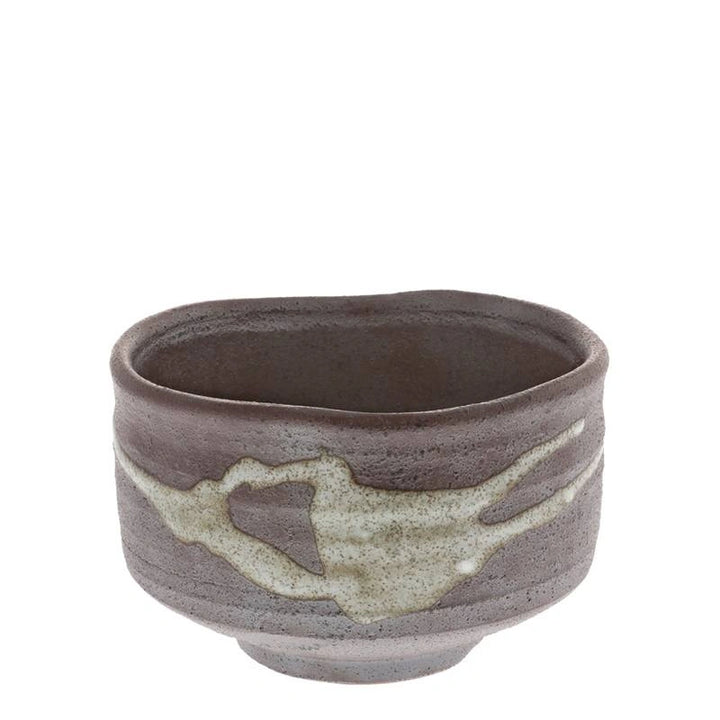 Japanese Volcanic Ash Ceramic Matcha Bowl