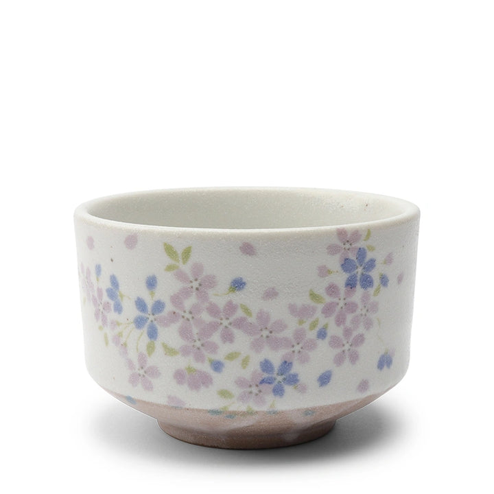 Japanese Peach Blossoms Matcha Bowl