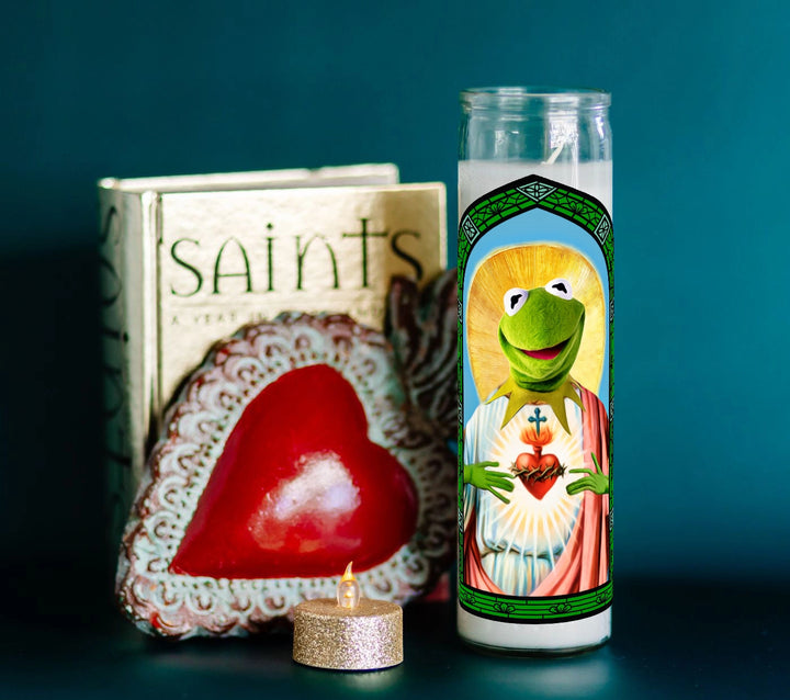 Saint Kermit - Muppets Prayer Candle