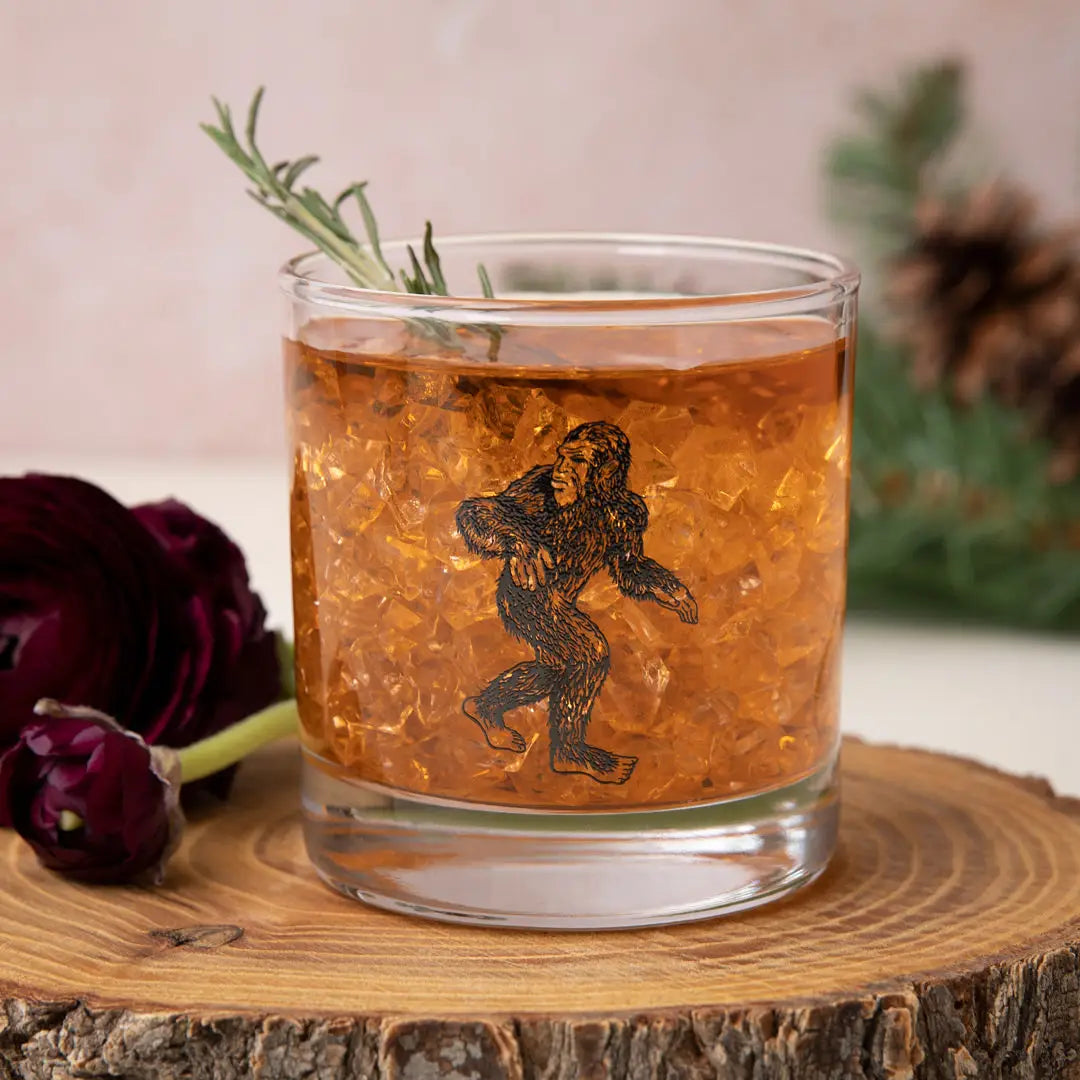 Sasquatch Rocks Glass - 100% Lead-Free