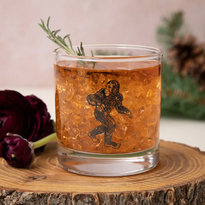 Sasquatch Rocks Glass - 100% Lead-Free