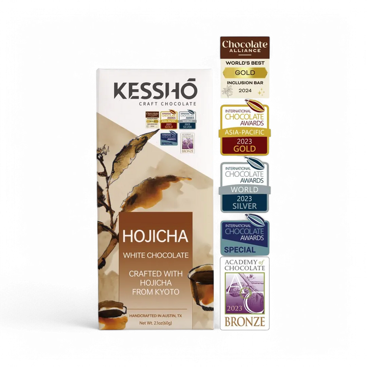 Japanese Hojicha White Chocolate Bar