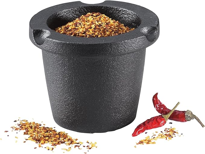 Zassenhaus Manu Cast Iron Mortar & Pestle - Thumbnail 3