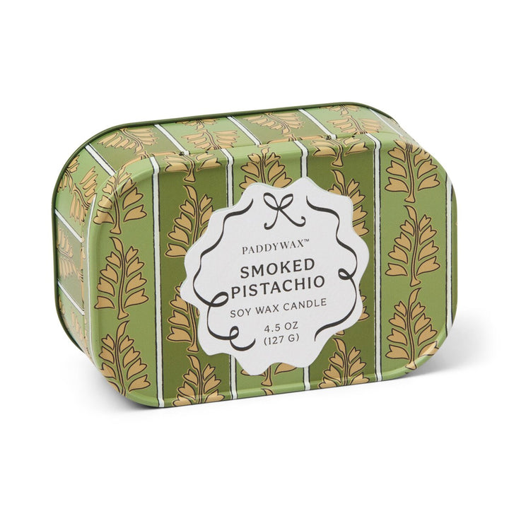 Chérie Tin Soy Candle - Smoked Pistachio