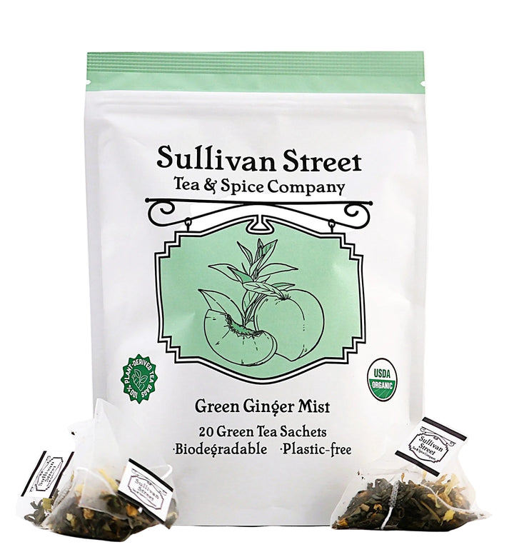 Green Ginger Mist Tea Bags