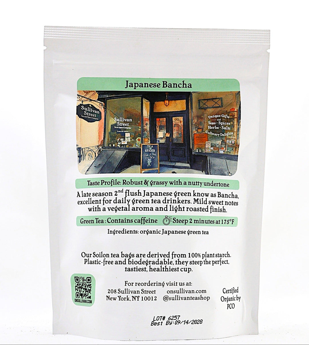Japanese Bancha Green Tea Bags