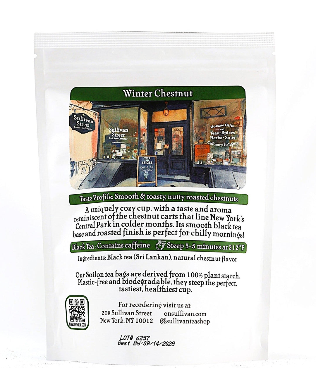 Winter Chestnut Tea Bags