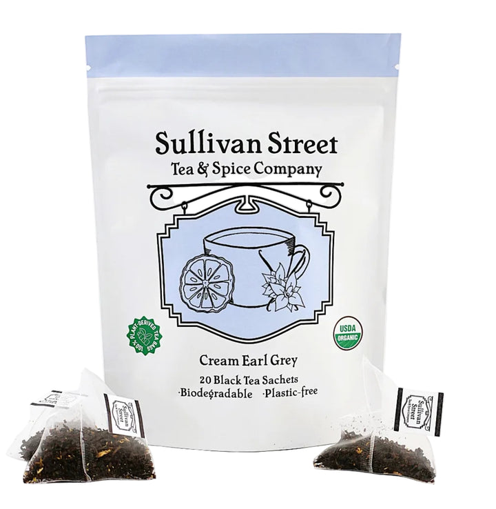 Cream Earl Grey Tea Bags