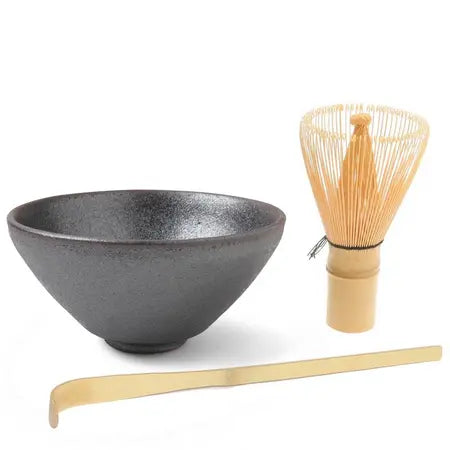 Natsume Black Matcha Set