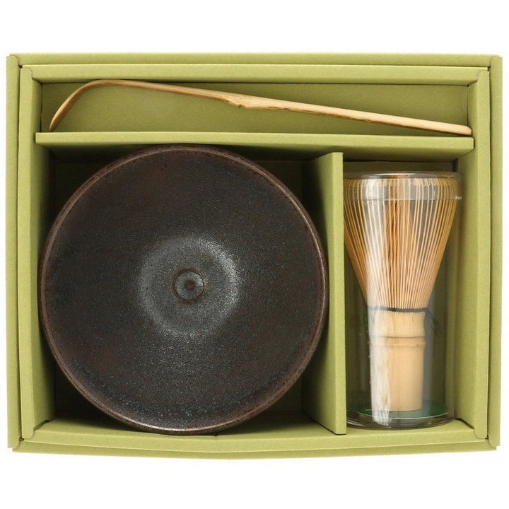 Natsume Black Matcha Set
