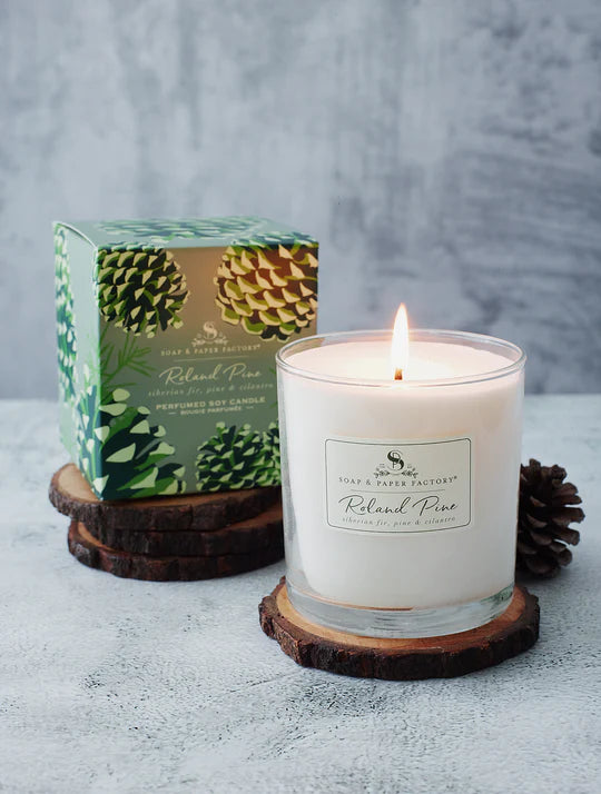 Roland Pine Large Soy Candle
