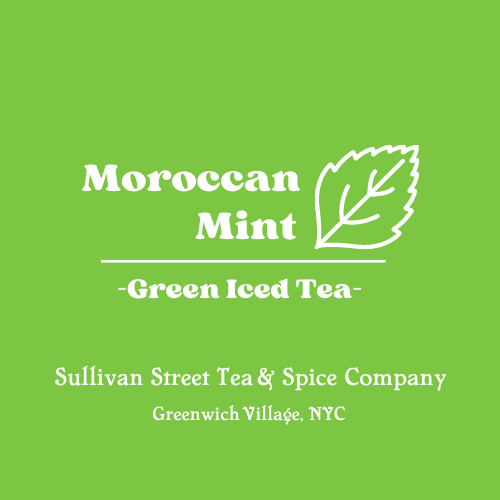 Moroccan Mint Green Iced Tea pouch