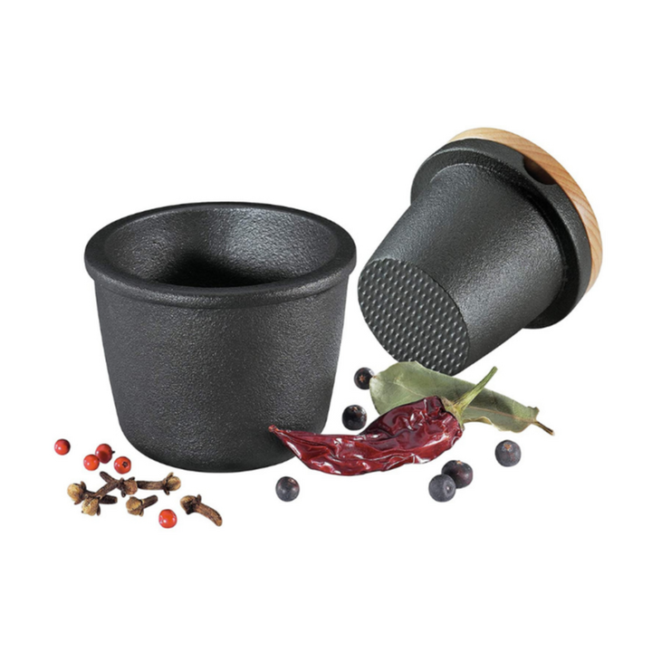 Cast Iron Mortar &amp; Pestle Grinder by Zassenhaus