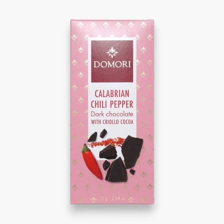 Domori Dark Chocolate w/ Calabrian Chili 70%