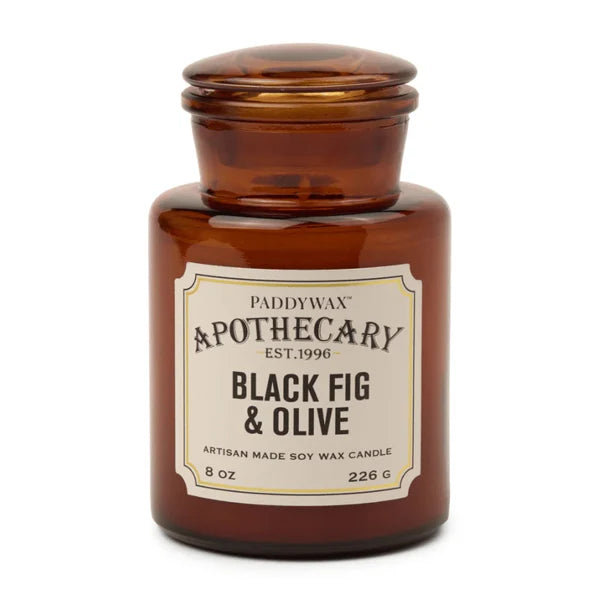 Apothecary - Black Fig &amp; Olive Soy Candle