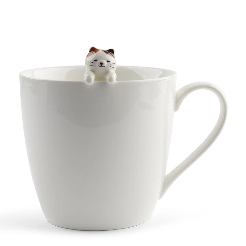 Ceramic Calico Cat Hanging Spoon