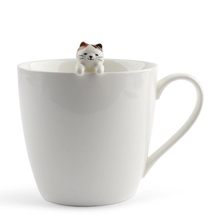 Ceramic Calico Cat Hanging Spoon