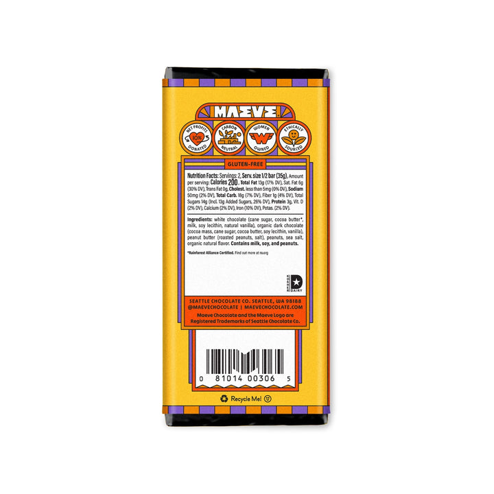 Peanut Butter-Fly Truffle Bar by Maeve