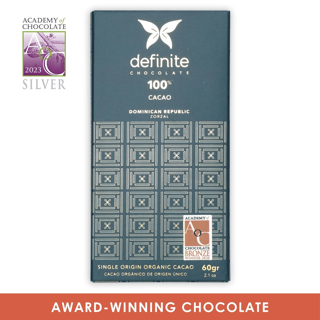 Definite - Dark Chocolate Bar Zorzal 100% Single Origin