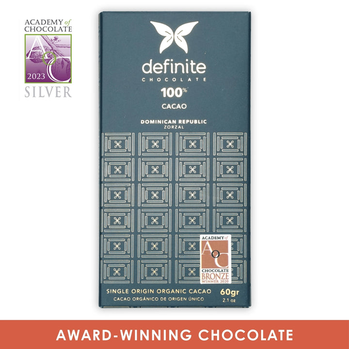 Definite - Dark Chocolate Bar Zorzal 100% Single Origin