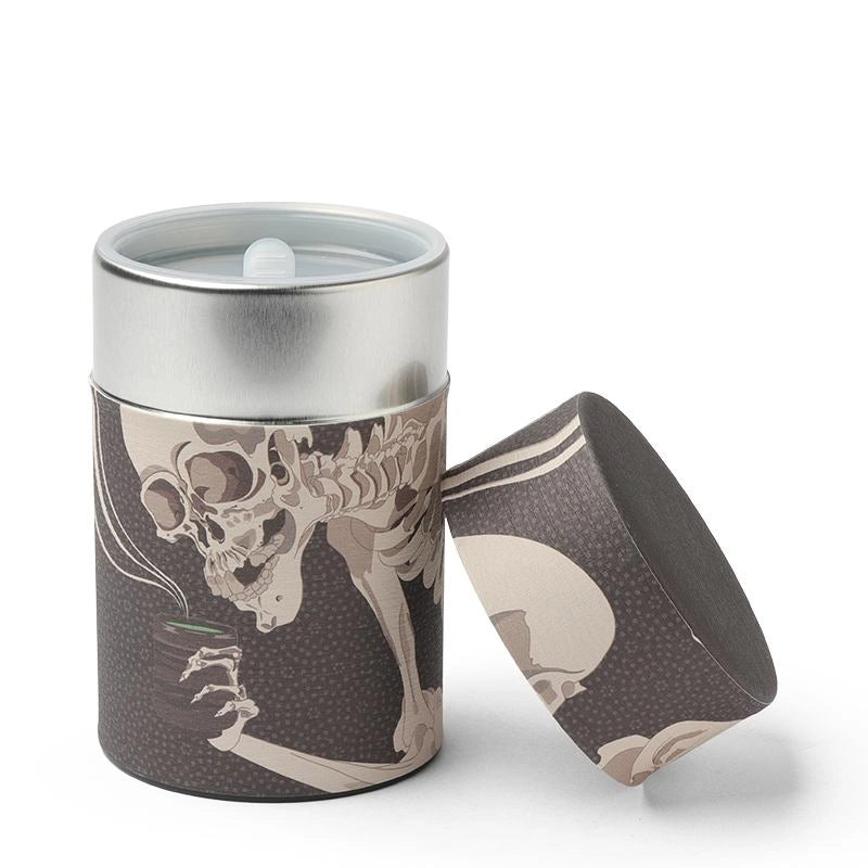 Skeleton Tea Canister