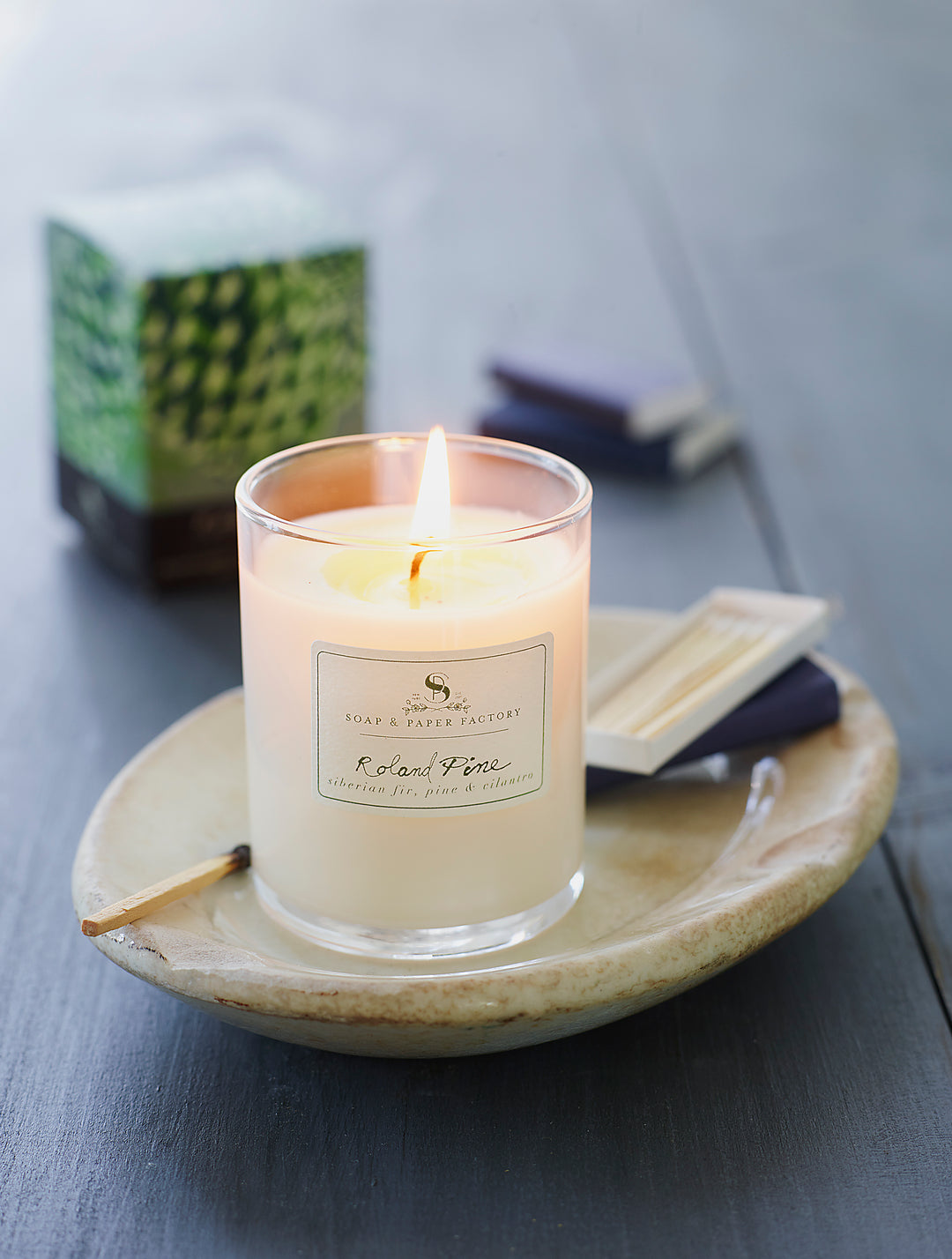Roland Pine Votive Soy Candle - Sullivan Street Tea &amp; Spice Company