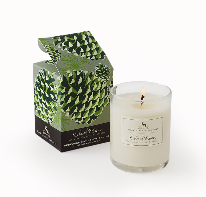 Roland Pine Votive Soy Candle - Sullivan Street Tea &amp; Spice Company