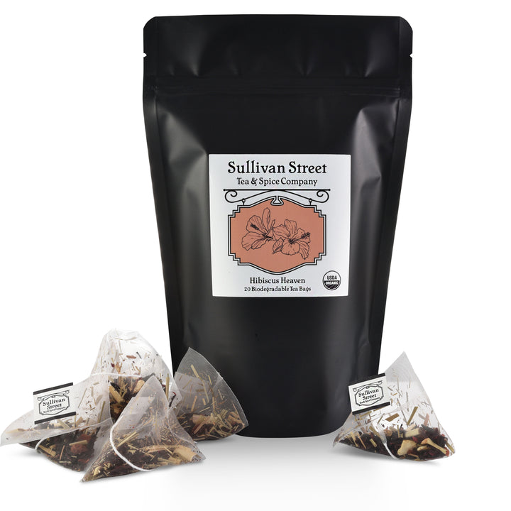 Hibiscus Heaven Tea Bags - Sullivan Street Tea &amp; Spice Company