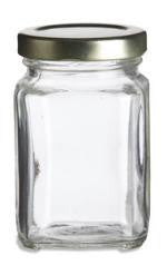 Victorian Square Glass Jar - Sullivan Street Tea & Spice Company