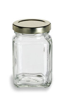Victorian Square Glass Jar - Sullivan Street Tea &amp; Spice Company